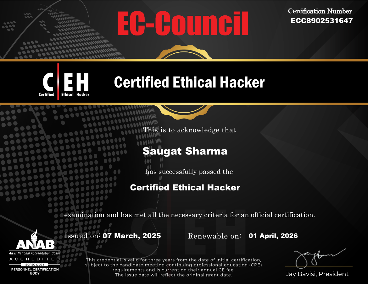 Certified Security Expert